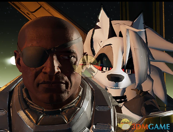 《绝地潜兵2》扮演极恶老大露娜MOD