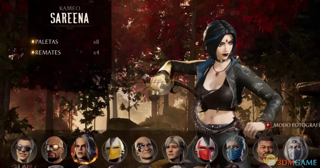 《真人快打1》堡垒之夜渡鸦替换赛莉纳MOD