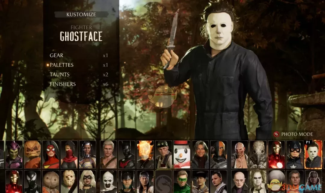 《真人快打1》黎明杀机麦克尔·麦尔斯替换鬼脸MOD