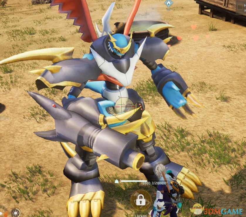 《幻兽帕鲁》数码宝贝帝皇龙甲兽MOD