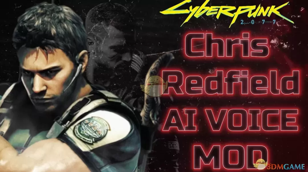 《赛博朋克2077》生化危机5克里斯替换为男V语音MOD