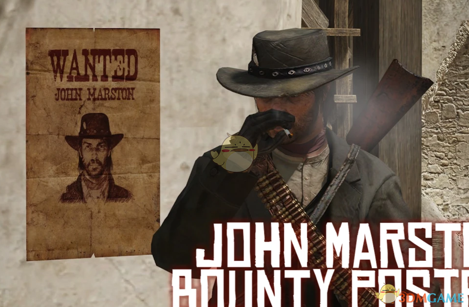 《荒野大镖客》约翰的赏金海报MOD
