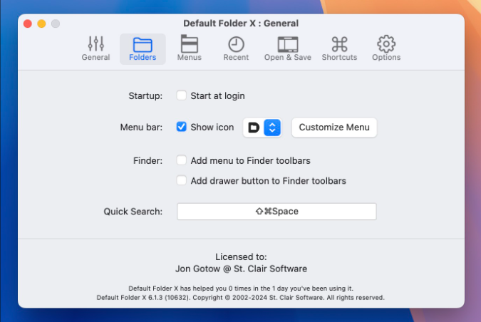 Default Folder X Mac版