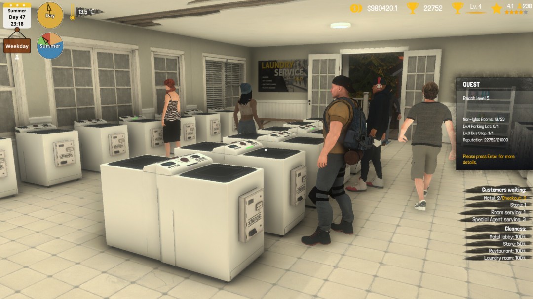 《北极汽车旅馆模拟器》汉化版