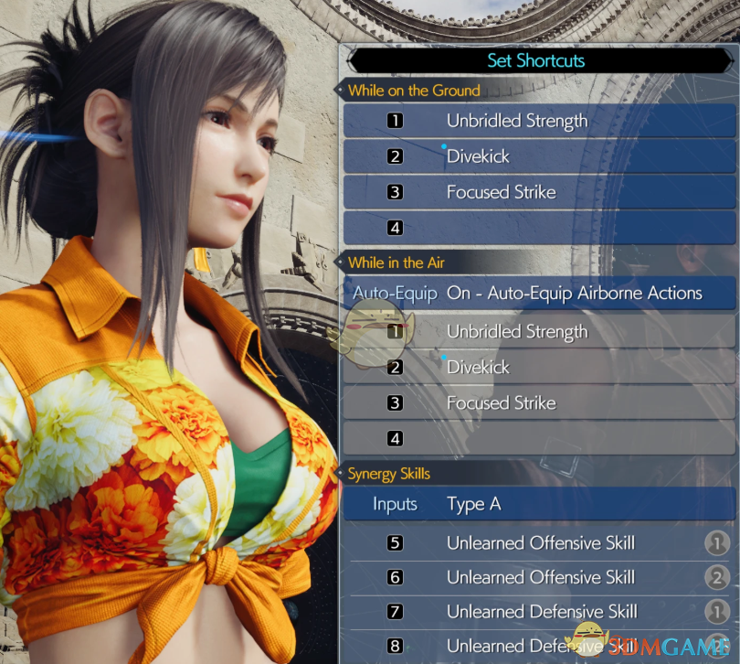 《最终幻想7：重生》蒂法魅力鯨鱼服装重新着色MOD