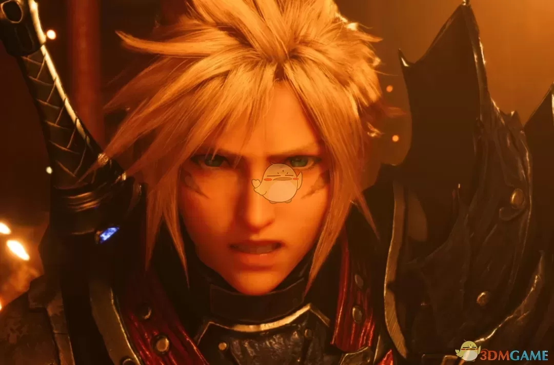 《最终幻想7：重制版》克劳德的怪物猎人斩龙盔甲MOD