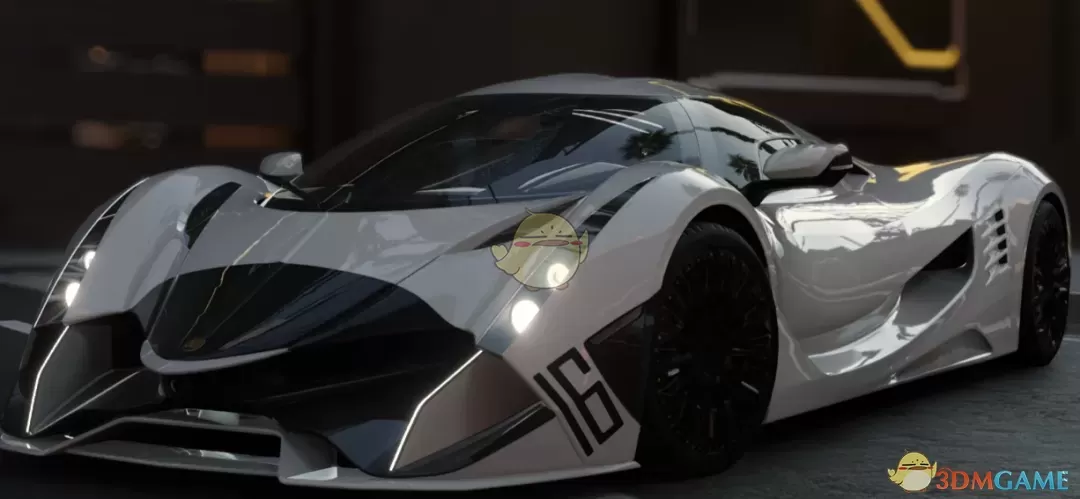 《赛博朋克2077》独立车辆-迪拜恶魔16超跑MOD