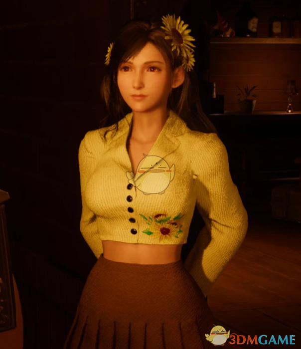 《最终幻想7：重生》蒂法的向日葵少女套装MOD