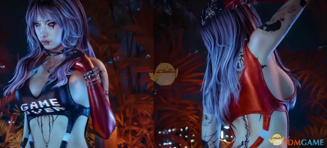 《赛博朋克2077》PXT连体比基尼MOD