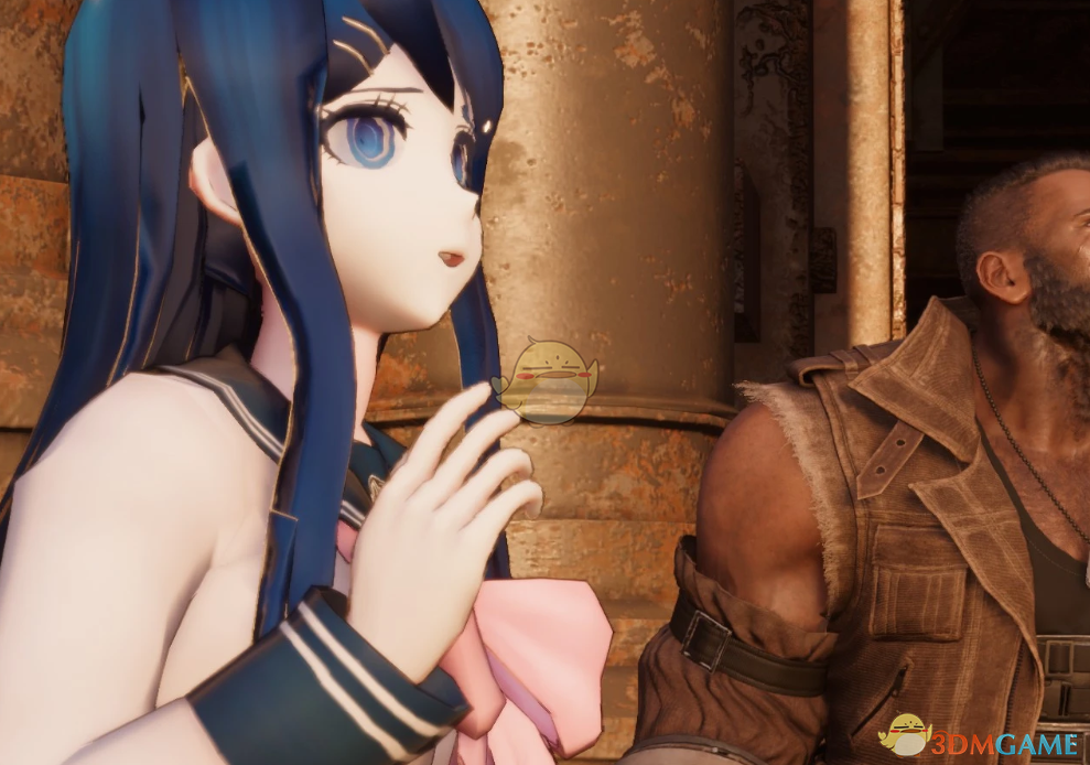 《最终幻想7：重生》弹丸论破舞园沙耶香替换蒂法MOD