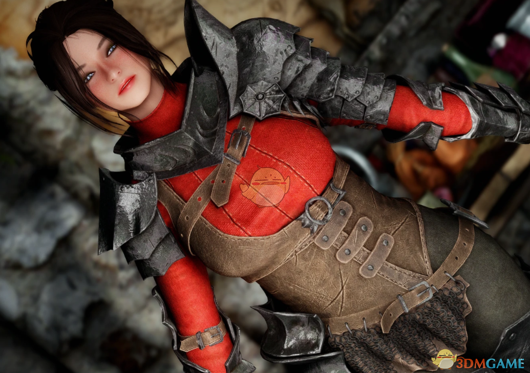 《上古卷轴5：天际重制版》铁血玫瑰盔甲MOD