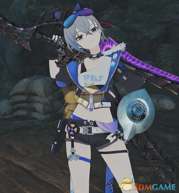 《怪物猎人：荒野》崩坏星穹铁道银狼外观MOD