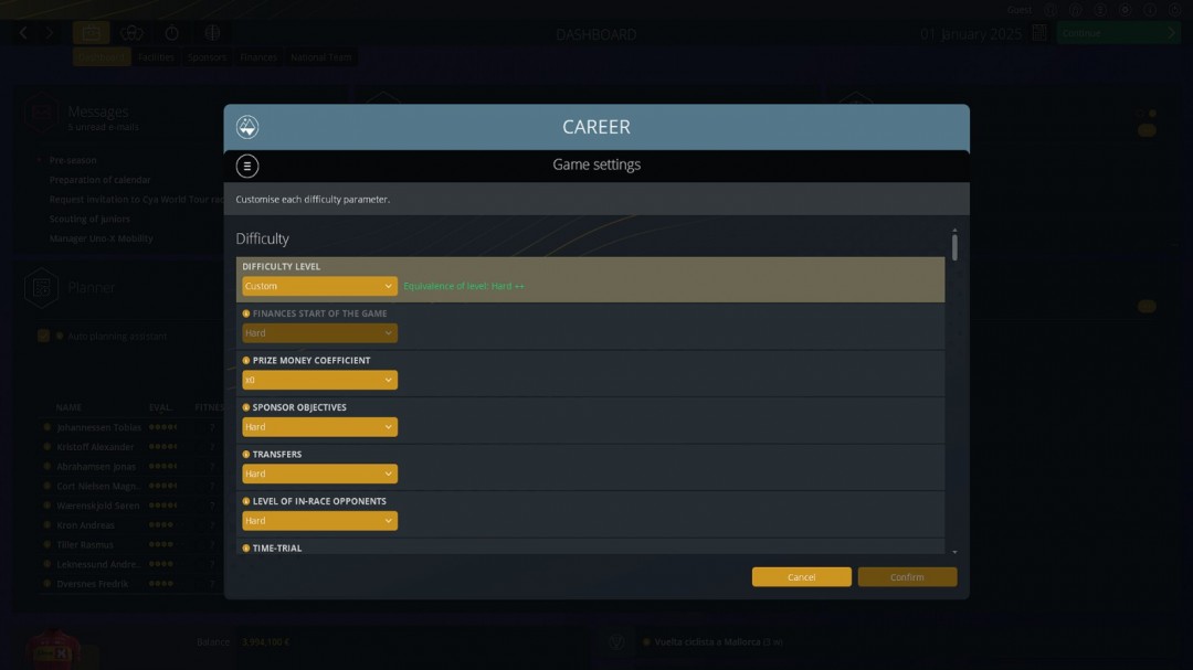 《职业自行车队经理2025》Steam页面 6月6日发售