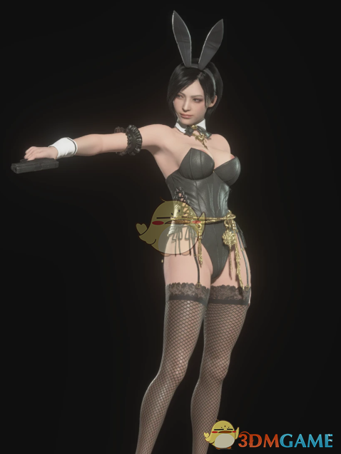 《生化危机4：重制版》艾达的性感渔网兔女郎套装MOD