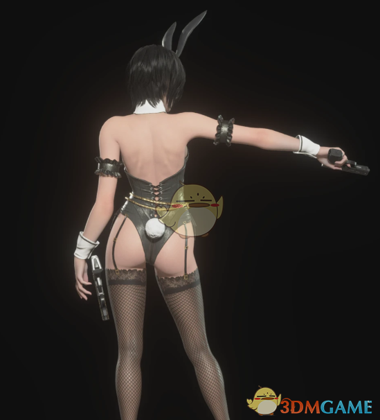 《生化危机4：重制版》艾达的性感渔网兔女郎套装MOD