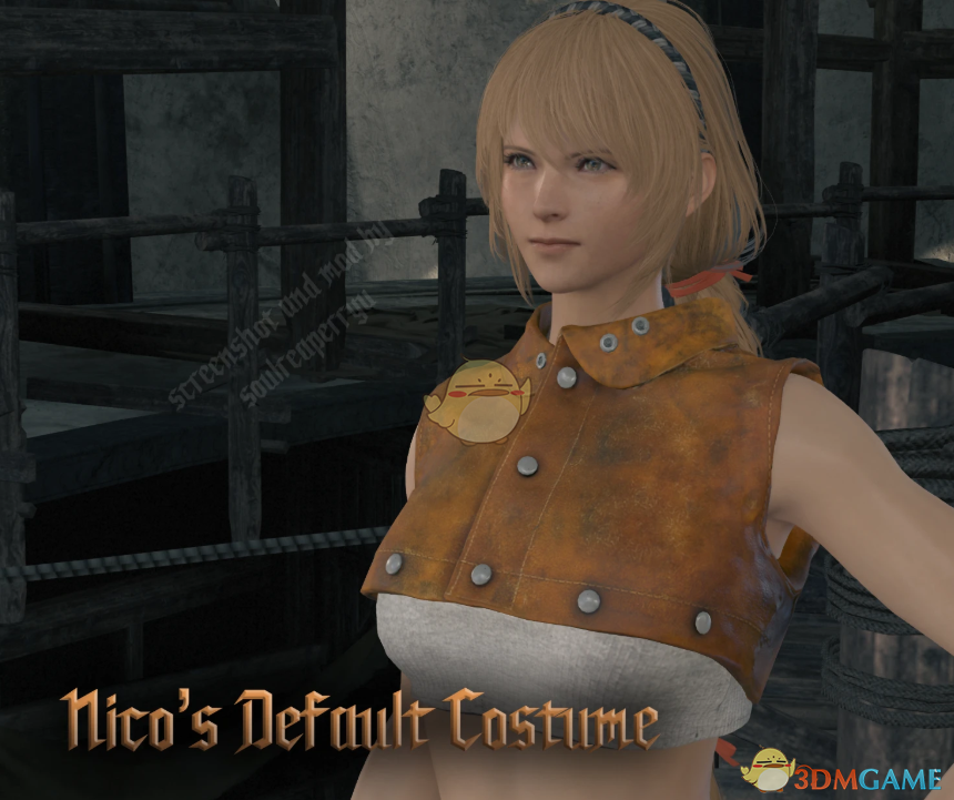 《最终幻想16》米德亚朵的鬼泣妮可服装MOD