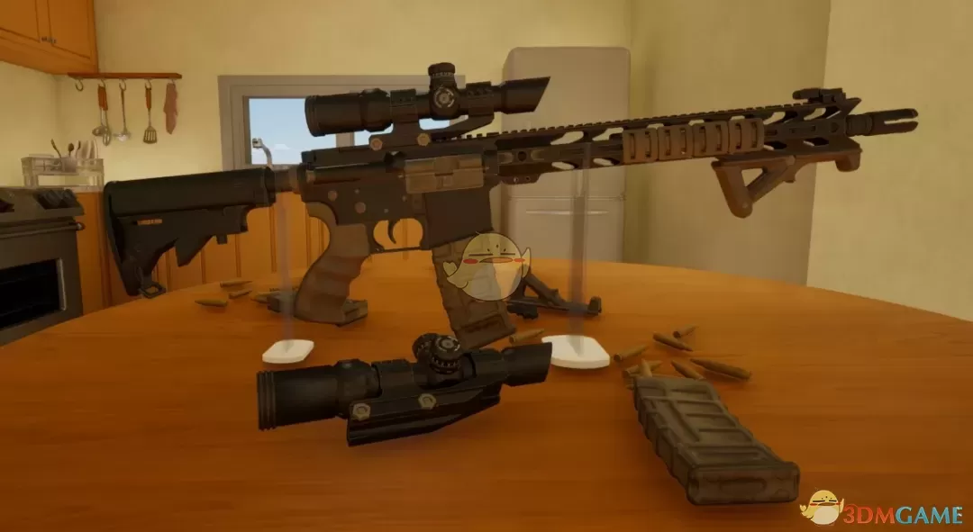 《InZOI》AR-15自动步枪展示物MOD