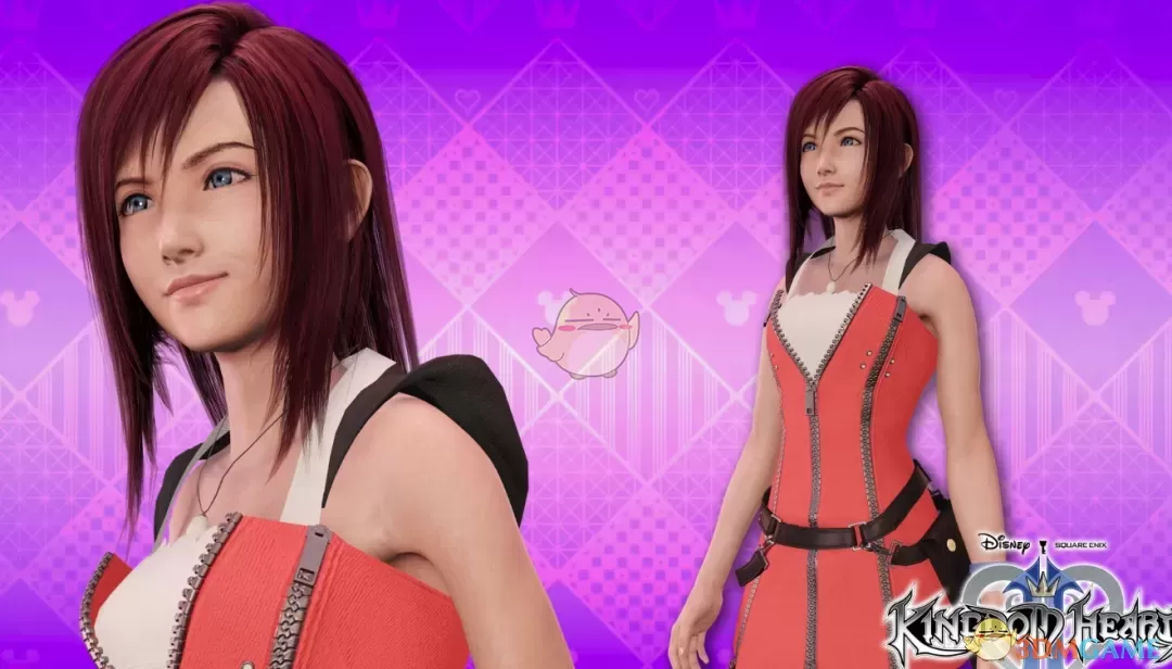 《最终幻想7：重生》尤菲的王国之心凯瑞服饰MOD