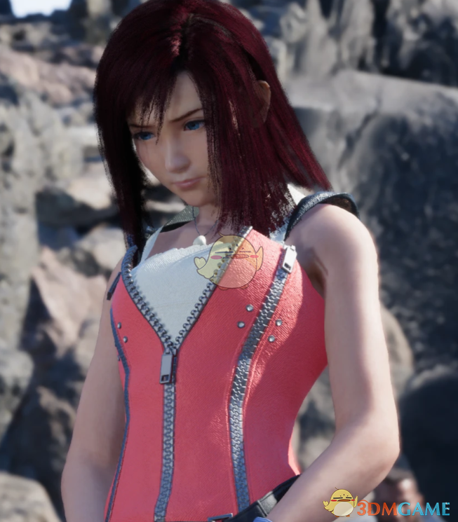 《最终幻想7：重生》尤菲的王国之心凯瑞服饰MOD