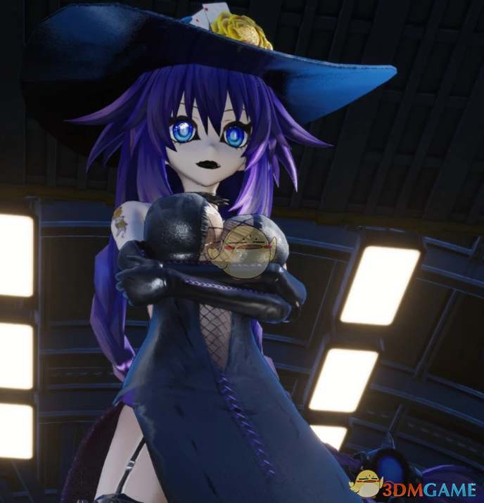 《最终幻想7：重生》新次元游戏海王星绀紫之心替换史卡蕾特MOD