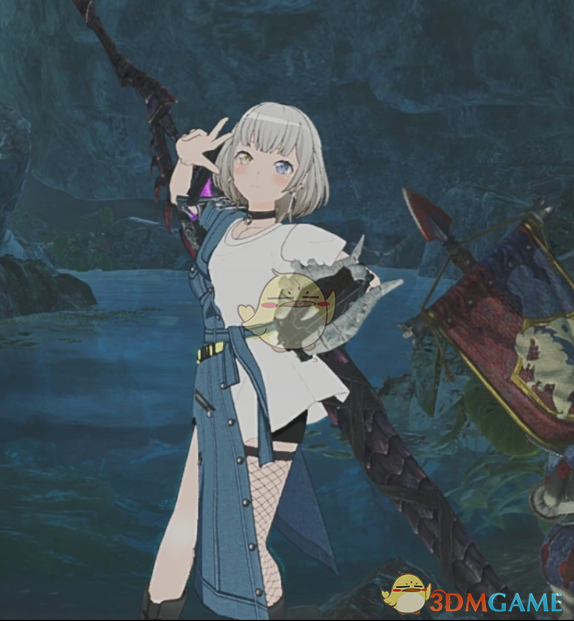 《怪物猎人：荒野》MyGO要乐奈外观MOD