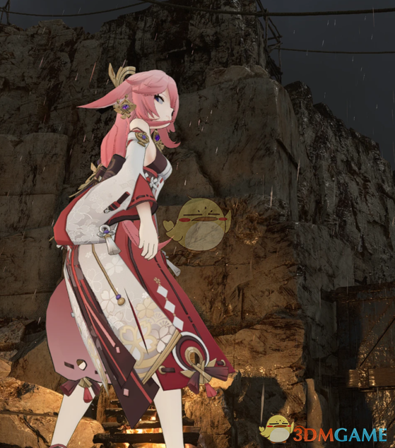 《生化危机4：重制版》八重神子替换里昂MOD