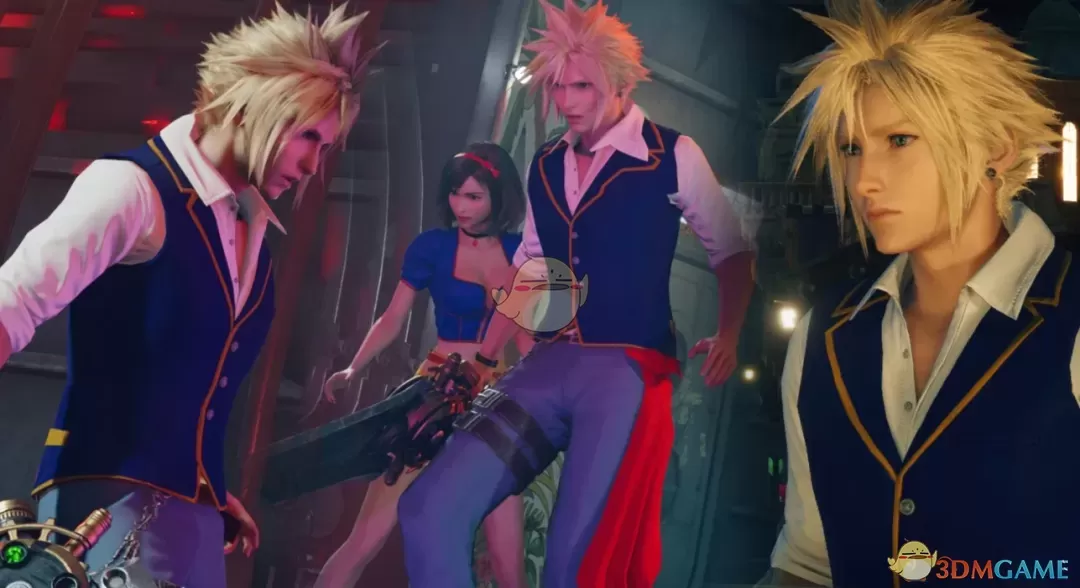 《最终幻想7：重生》克劳德的格林童话王子制服MOD