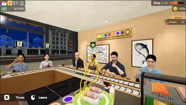 《回转寿司模拟器》电脑版