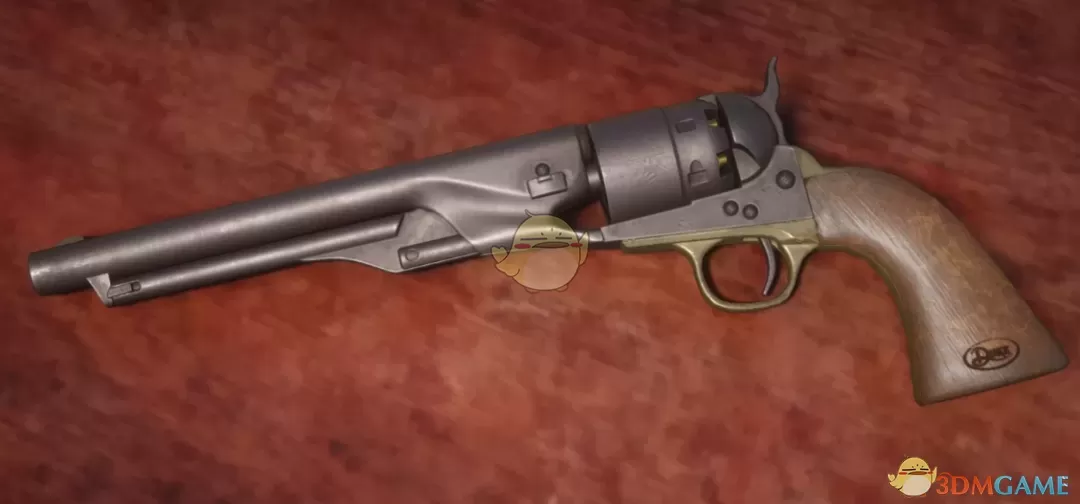 《荒野大镖客2》柯尔特M1860陆军型转轮手枪MOD