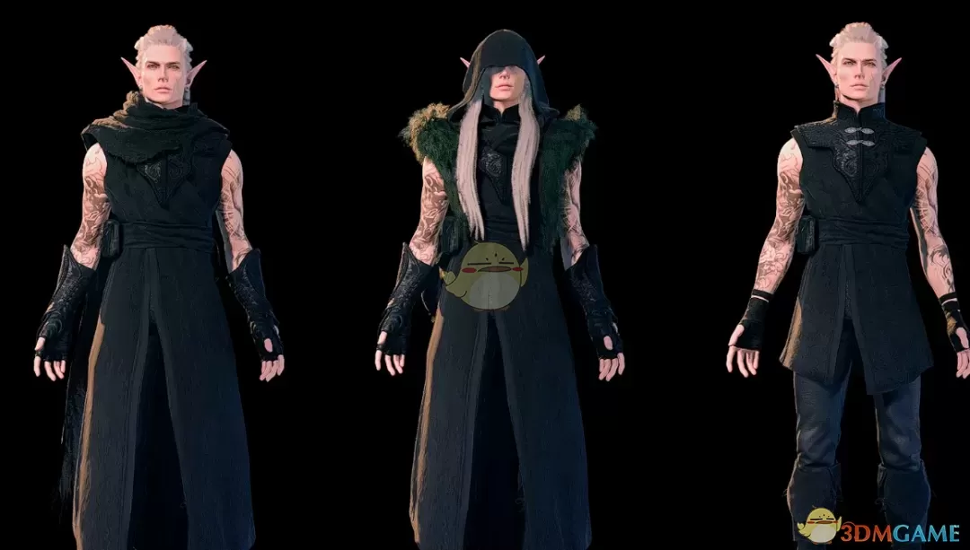 《博德之门3》黑暗德鲁伊套装MOD