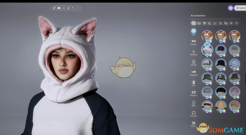 《InZOI》凯蒂猫头套MOD