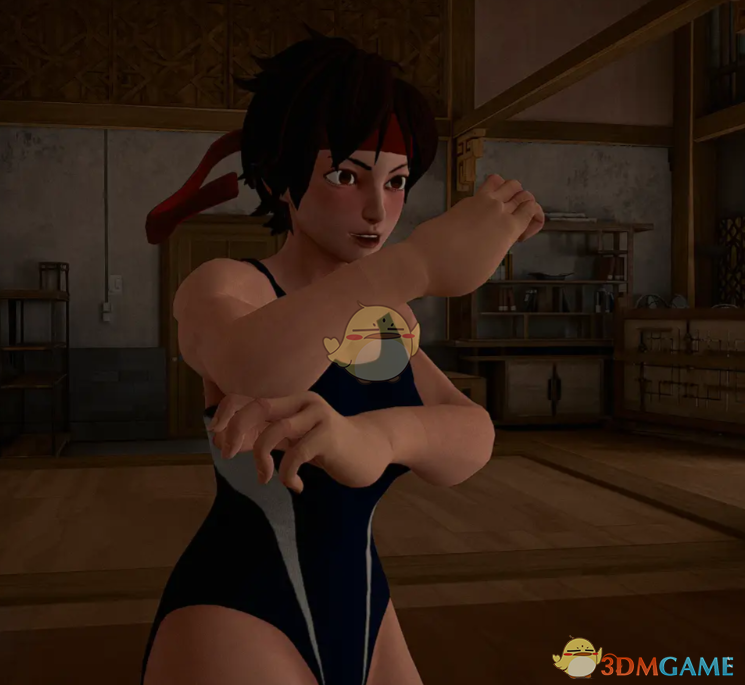 《师父》扮演街头霸王春日野樱MOD