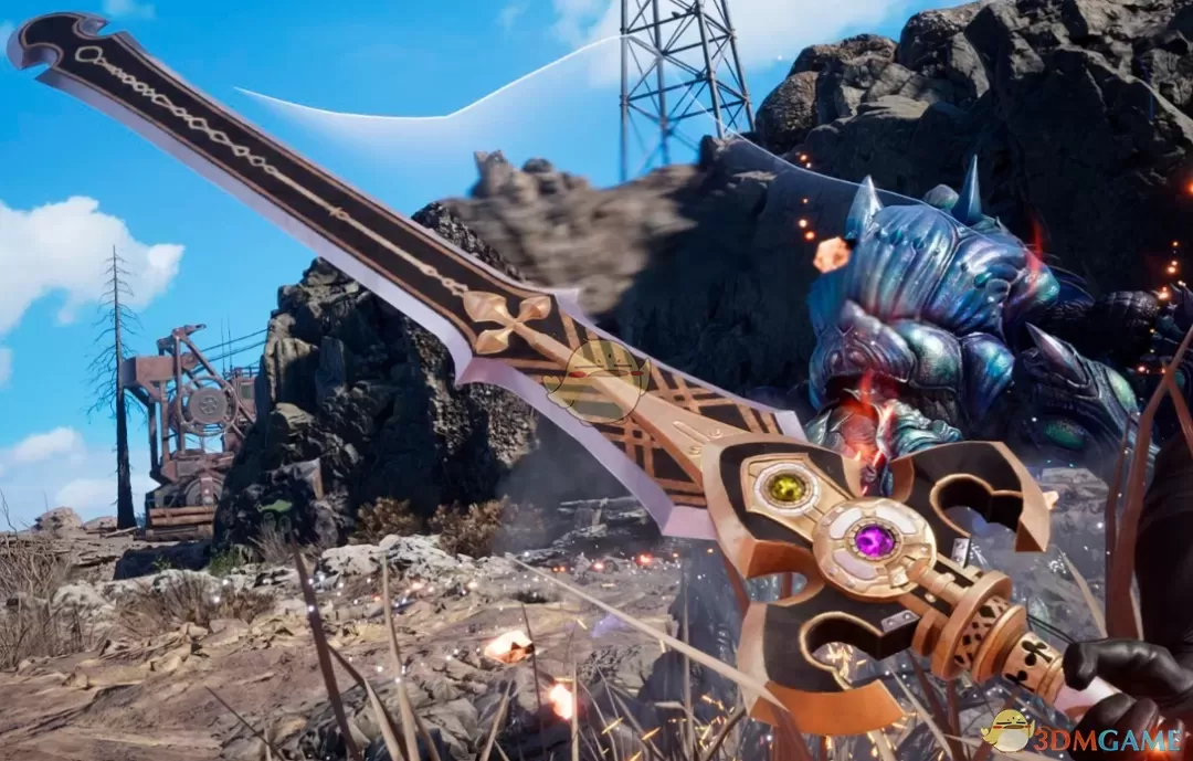 《最终幻想7：重生》克劳德的狩猎之剑MOD