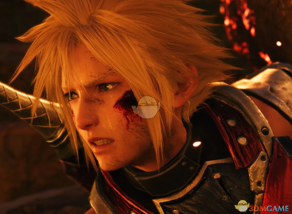 《最终幻想7：重生》克劳德的怪猎斩龙套装MOD