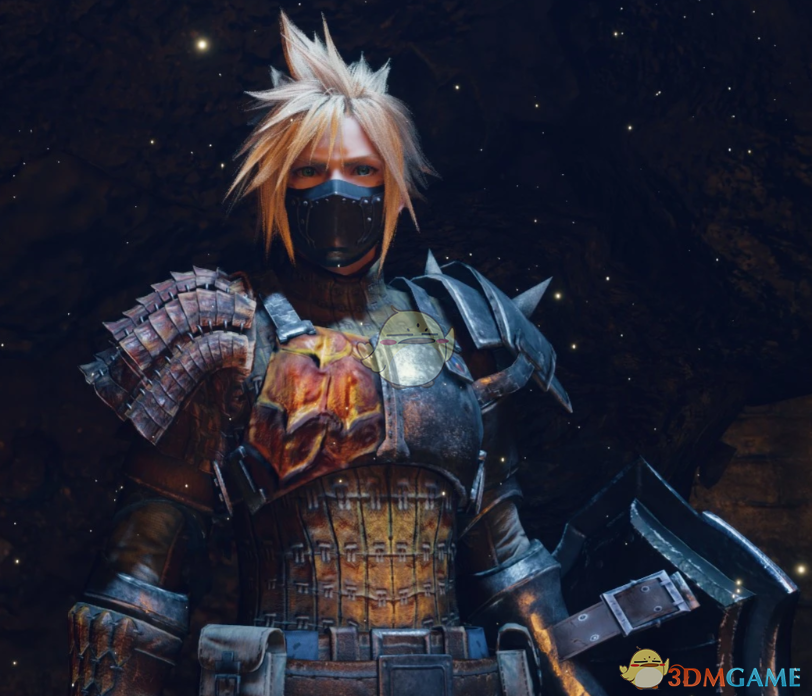 《最终幻想7：重生》克劳德的怪猎斩龙套装MOD