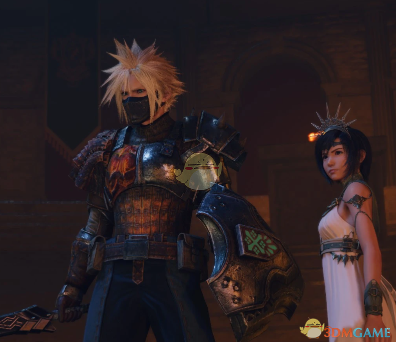 《最终幻想7：重生》克劳德的怪猎斩龙套装MOD