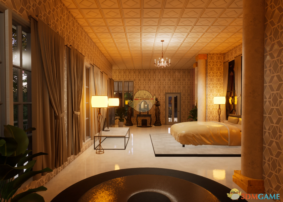 《InZOI》电影疤面煞星豪宅MOD