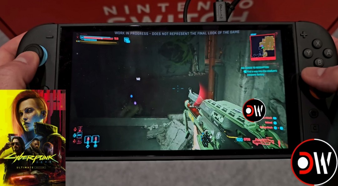 《赛博朋克2077》Switch 2掌机模式8分钟实机