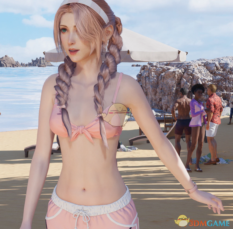 《最终幻想7：重生》爱丽丝的粉色沙滩比基尼MOD