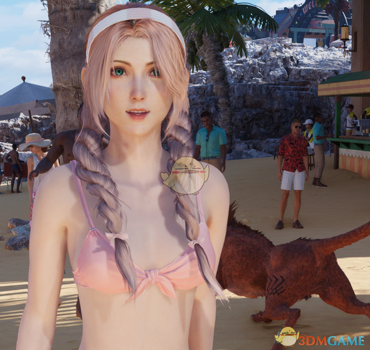 《最终幻想7：重生》爱丽丝的粉色沙滩比基尼MOD