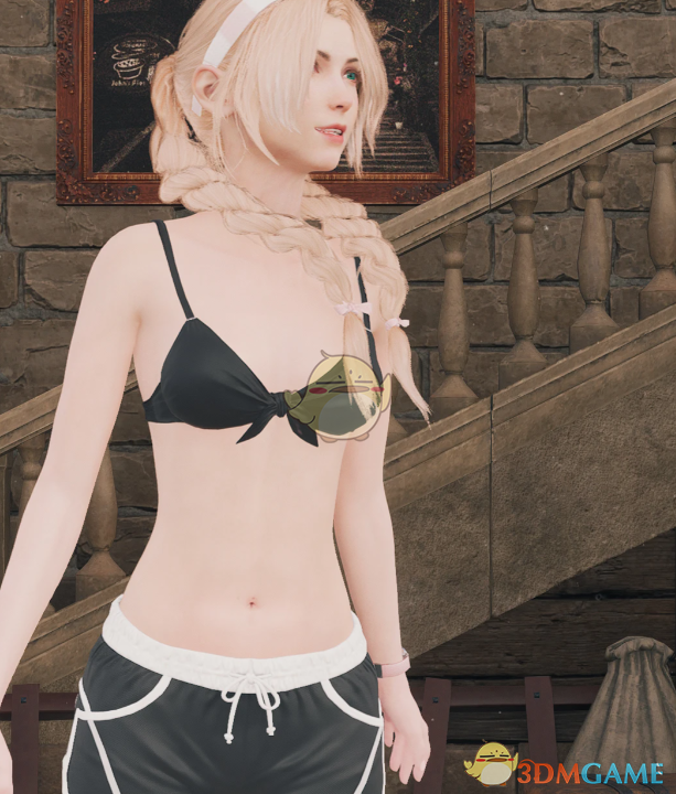 《最终幻想7：重生》爱丽丝的黑色沙滩泳装MOD