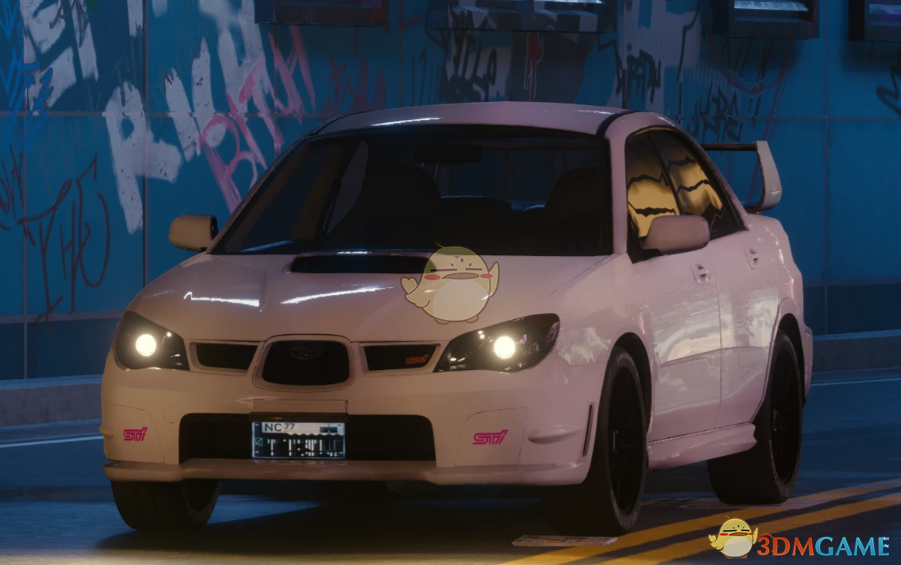 《赛博朋克2077》斯巴鲁 IMPREZA WRX轿车MOD