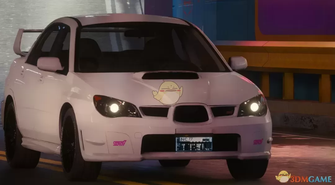 《赛博朋克2077》斯巴鲁 IMPREZA WRX轿车MOD