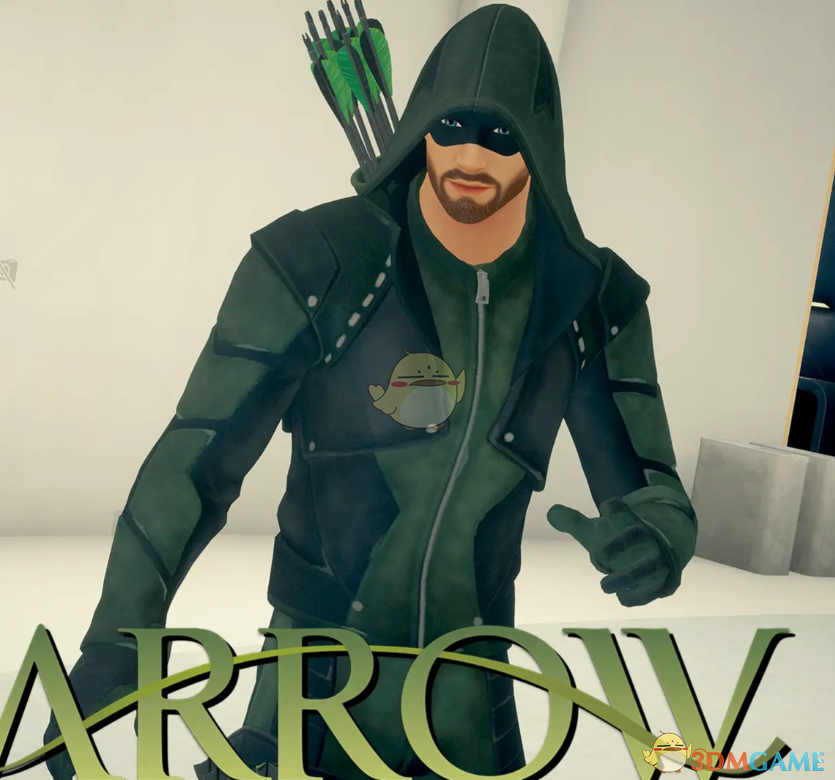 《师父》扮演堡垒之夜绿箭侠MOD