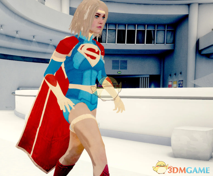 《师父》扮演不义联盟2女超人MOD