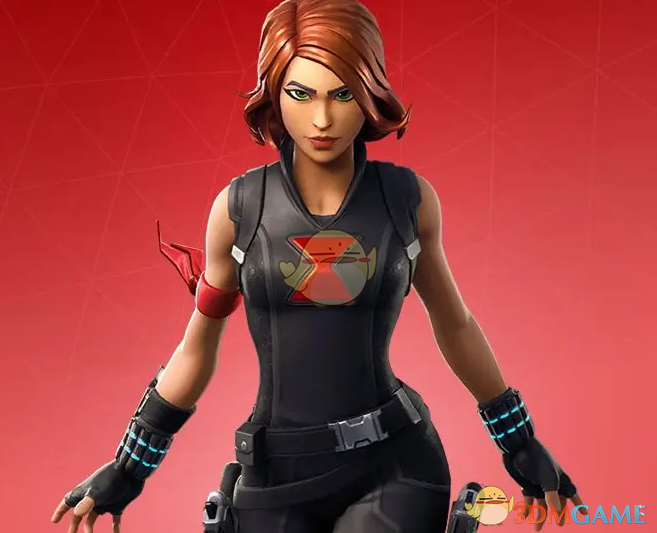 《师父》扮演堡垒之夜黑寡妇MOD