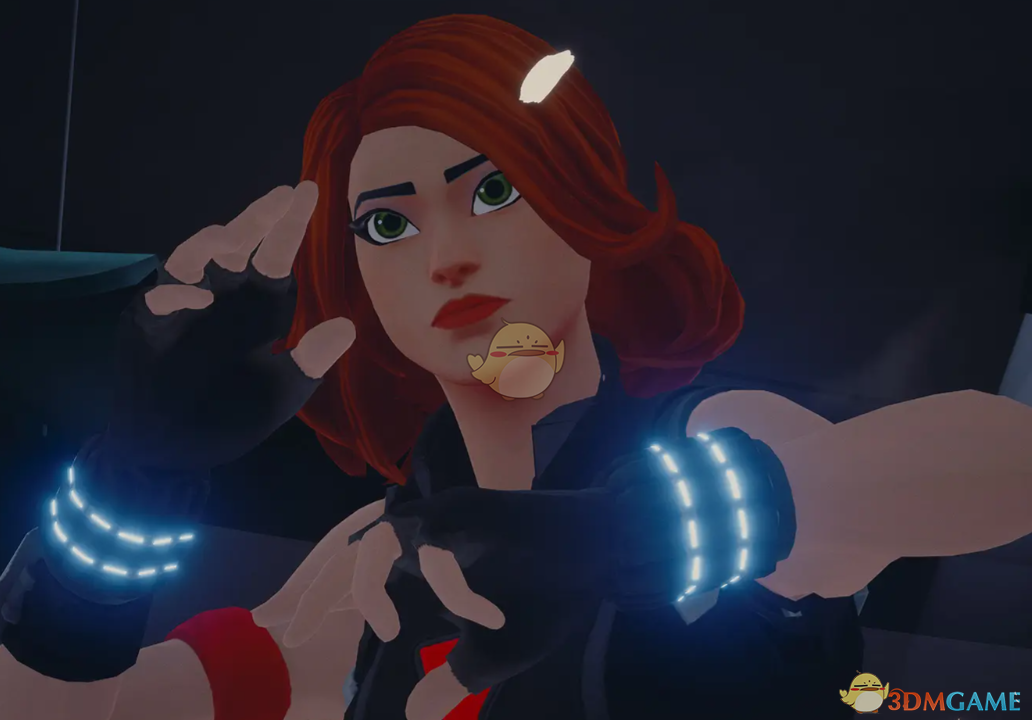 《师父》扮演堡垒之夜黑寡妇MOD