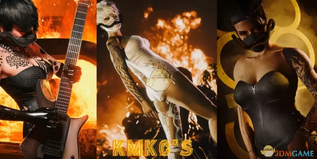 《赛博朋克2077》燃烧女孩紧身衣MOD