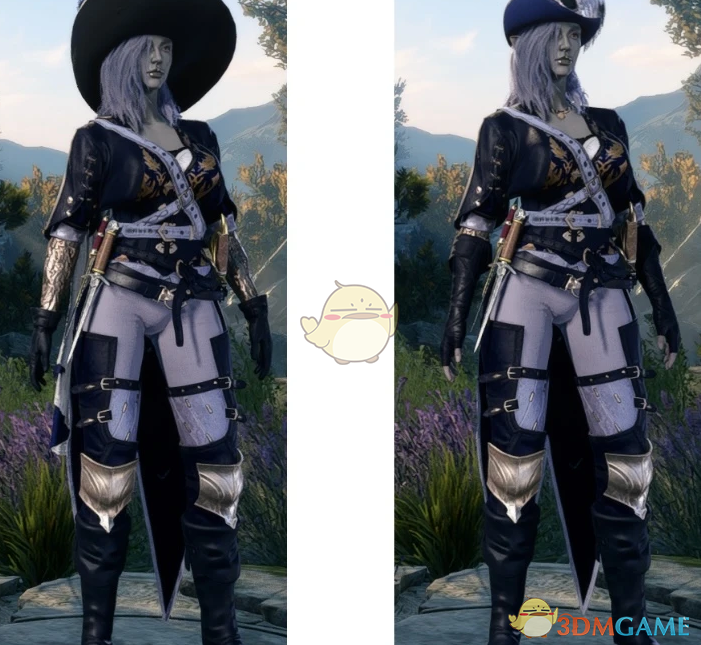 《博德之门3》海盗女王套装MOD