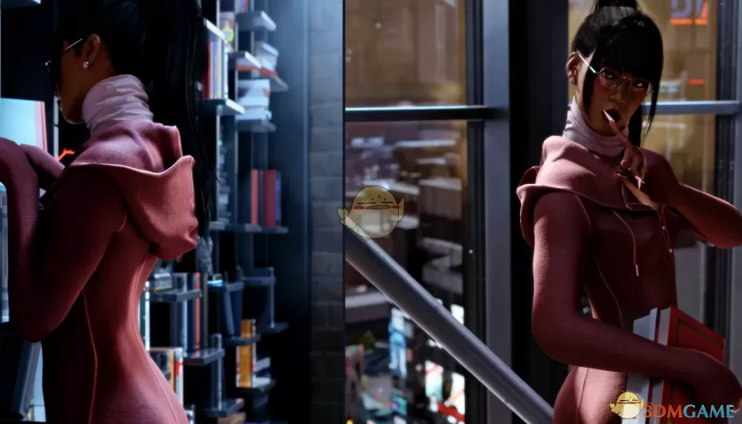 《赛博朋克2077》图书管理者连衣裙MOD